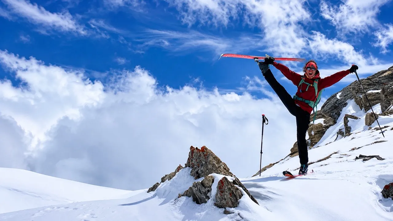 Clara en mouvement dans la Vallée Verte